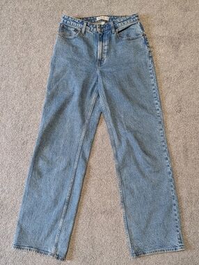 Abercrombie Fitch 90s Relaxed Curvy Love Jeans Womens 29 High Rise Denim